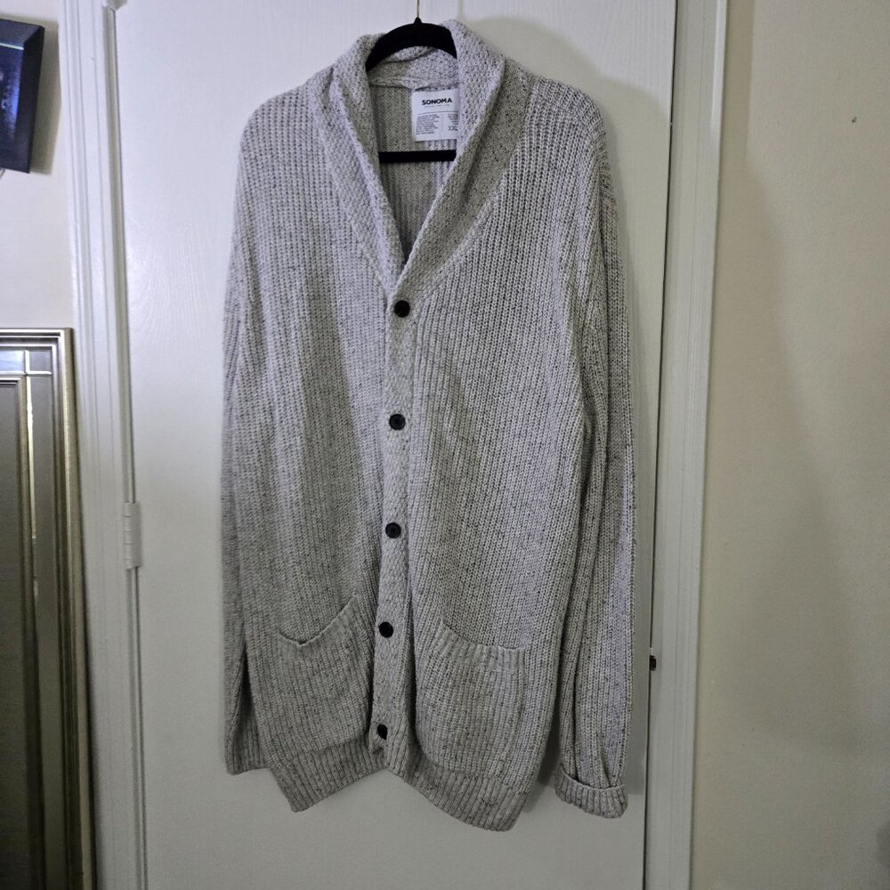 Sweater - Button Up - 2xl - image 4